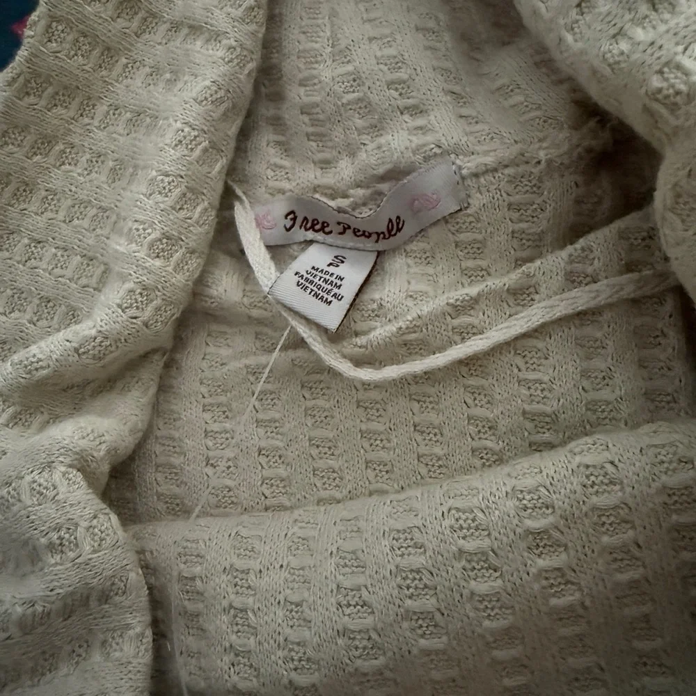 Free People New with Tags cowl neck tunic 🤍💛 - Picture 4 of 5